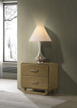 Load image into Gallery viewer, Coaster Amsbury 2-drawer Nightstand Bedside Table Nutmeg