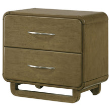 Load image into Gallery viewer, Coaster Amsbury 2-drawer Nightstand Bedside Table Nutmeg