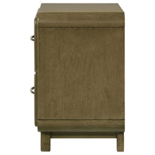 Load image into Gallery viewer, Coaster Amsbury 2-drawer Nightstand Bedside Table Nutmeg