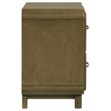 Load image into Gallery viewer, Coaster Amsbury 2-drawer Nightstand Bedside Table Nutmeg