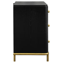 Load image into Gallery viewer, Coaster Arini 3-drawer Nightstand Black