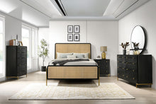 Load image into Gallery viewer, Coaster Arini 3-drawer Nightstand Black