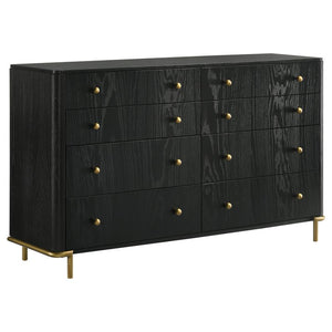 Coaster Arini 4-piece Bedroom Set Black and Natural