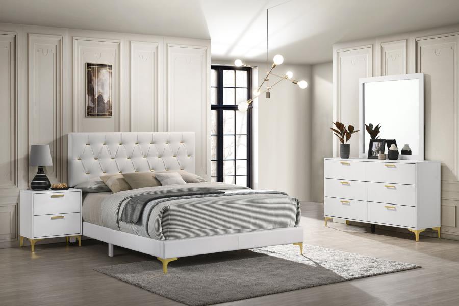Coaster Kendall 4-piece Queen Bedroom Set White