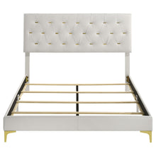 Load image into Gallery viewer, Coaster Kendall Upholstered Queen Panel Bed White