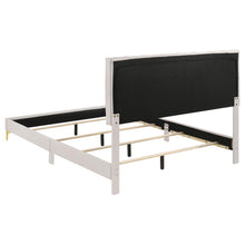 Load image into Gallery viewer, Coaster Kendall Upholstered Queen Panel Bed White