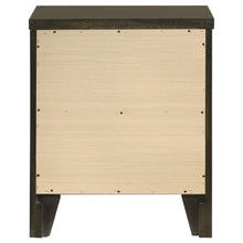 Load image into Gallery viewer, Coaster Wilkes Transitional 2-Drawer Nightstand with Metal Knobs Dark Cocoa