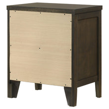 Load image into Gallery viewer, Coaster Wilkes Transitional 2-Drawer Nightstand with Metal Knobs Dark Cocoa