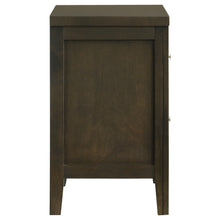 Load image into Gallery viewer, Coaster Wilkes Transitional 2-Drawer Nightstand with Metal Knobs Dark Cocoa
