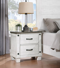 Load image into Gallery viewer, Coaster Lilith 2-drawer Nightstand Distressed White