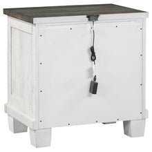 Load image into Gallery viewer, Coaster Lilith 2-drawer Nightstand Distressed White
