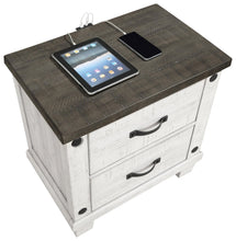 Load image into Gallery viewer, Coaster Lilith 2-drawer Nightstand Distressed White