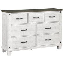 Load image into Gallery viewer, Coaster Lilith 7-drawer Dresser Distressed White
