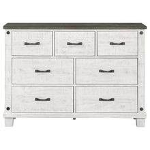 Load image into Gallery viewer, Coaster Lilith 7-drawer Dresser Distressed White