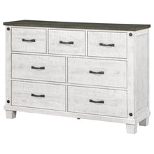Load image into Gallery viewer, Coaster Lilith 7-drawer Dresser Distressed White