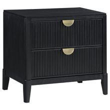 Load image into Gallery viewer, Coaster Brookmead 2-drawer Nightstand Black