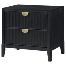 Load image into Gallery viewer, Coaster Brookmead 2-drawer Nightstand Black