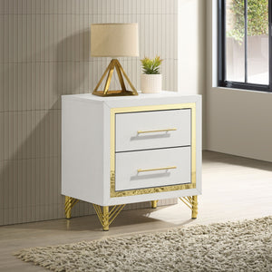 COASTER NIGHTSTAND (WHITE)