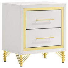 Load image into Gallery viewer, Coaster Lucia 2-drawer Nightstand Bedside Table White