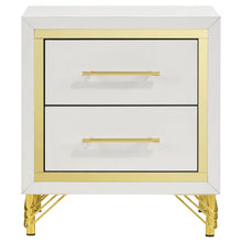 Load image into Gallery viewer, Coaster Lucia 2-drawer Nightstand Bedside Table White