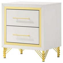 Load image into Gallery viewer, Coaster Lucia 2-drawer Nightstand Bedside Table White