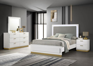 Coaster Caraway 4-piece Queen Bedroom Set White