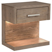 Load image into Gallery viewer, Coaster Kenora 1-drawer Nightstand Bedside Table Barley Brown