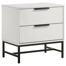 Load image into Gallery viewer, Coaster Sonora 2-drawer Nightstand Bedside Table White