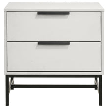 Load image into Gallery viewer, Coaster Sonora 2-drawer Nightstand Bedside Table White