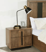 Load image into Gallery viewer, Coaster Terrace 2-drawer Nightstand Bedside Table Ash Brown
