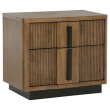Load image into Gallery viewer, Coaster Terrace 2-drawer Nightstand Bedside Table Ash Brown