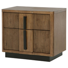 Load image into Gallery viewer, Coaster Terrace 2-drawer Nightstand Bedside Table Ash Brown