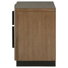 Load image into Gallery viewer, Coaster Terrace 2-drawer Nightstand Bedside Table Ash Brown
