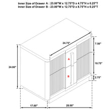 Load image into Gallery viewer, Coaster Terrace 2-drawer Nightstand Bedside Table Ash Brown