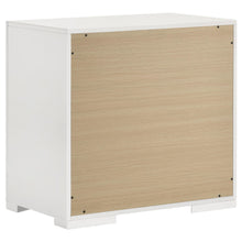 Load image into Gallery viewer, Coaster Ives 2-drawer Nightstand Bedside Table White High Gloss