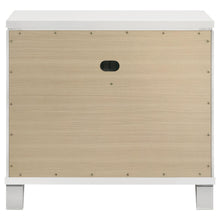 Load image into Gallery viewer, Coaster Marmore 2-drawer Nightstand Bedside Table White