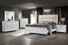 Load image into Gallery viewer, Coaster Marmore 2-drawer Nightstand Bedside Table White