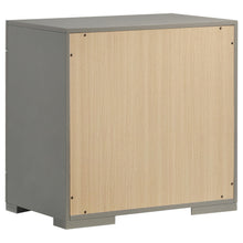 Load image into Gallery viewer, Coaster Ives 2-drawer Nightstand Bedside Table Grey High Gloss
