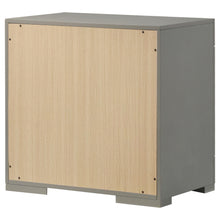 Load image into Gallery viewer, Coaster Ives 2-drawer Nightstand Bedside Table Grey High Gloss