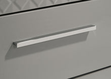 Load image into Gallery viewer, Coaster Ives 2-drawer Nightstand Bedside Table Grey High Gloss