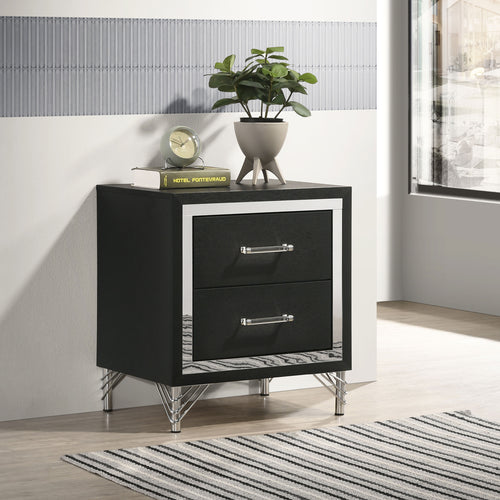 COASTER NIGHTSTAND (BLACK)