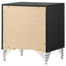 Load image into Gallery viewer, Coaster Lucia 2-drawer Nightstand Bedside Table Black