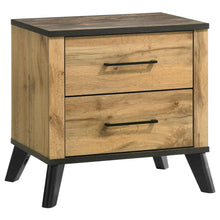 Load image into Gallery viewer, Coaster Kaywood 2-drawer Nightstand Bedside Table Natural Pine