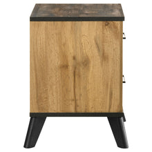 Load image into Gallery viewer, Coaster Kaywood 2-drawer Nightstand Bedside Table Natural Pine
