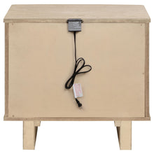 Load image into Gallery viewer, Coaster Kailani 2-drawer Nightstand Bedside Table Beige Oak