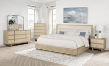 Load image into Gallery viewer, Coaster Kailani 2-drawer Nightstand Bedside Table Beige Oak