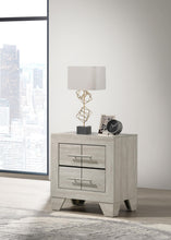 Load image into Gallery viewer, Coaster Trenton 2-drawer Nightstand Bedside Table Rustic Cream