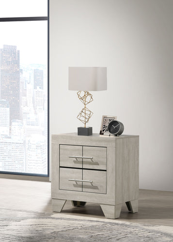 COASTER NIGHTSTAND (RUSTIC CREAM)