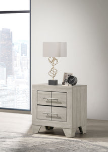 COASTER NIGHTSTAND (RUSTIC CREAM)
