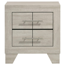Load image into Gallery viewer, Coaster Trenton 2-drawer Nightstand Bedside Table Rustic Cream